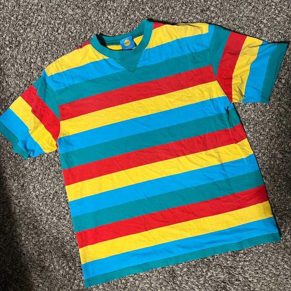 Chunky Striped Vintage Tee